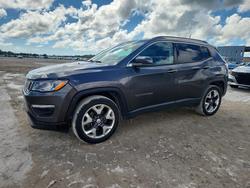 Jeep salvage cars for sale: 2018 Jeep Compass Limited