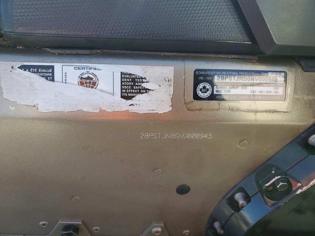 2022 Polr Snowmobile