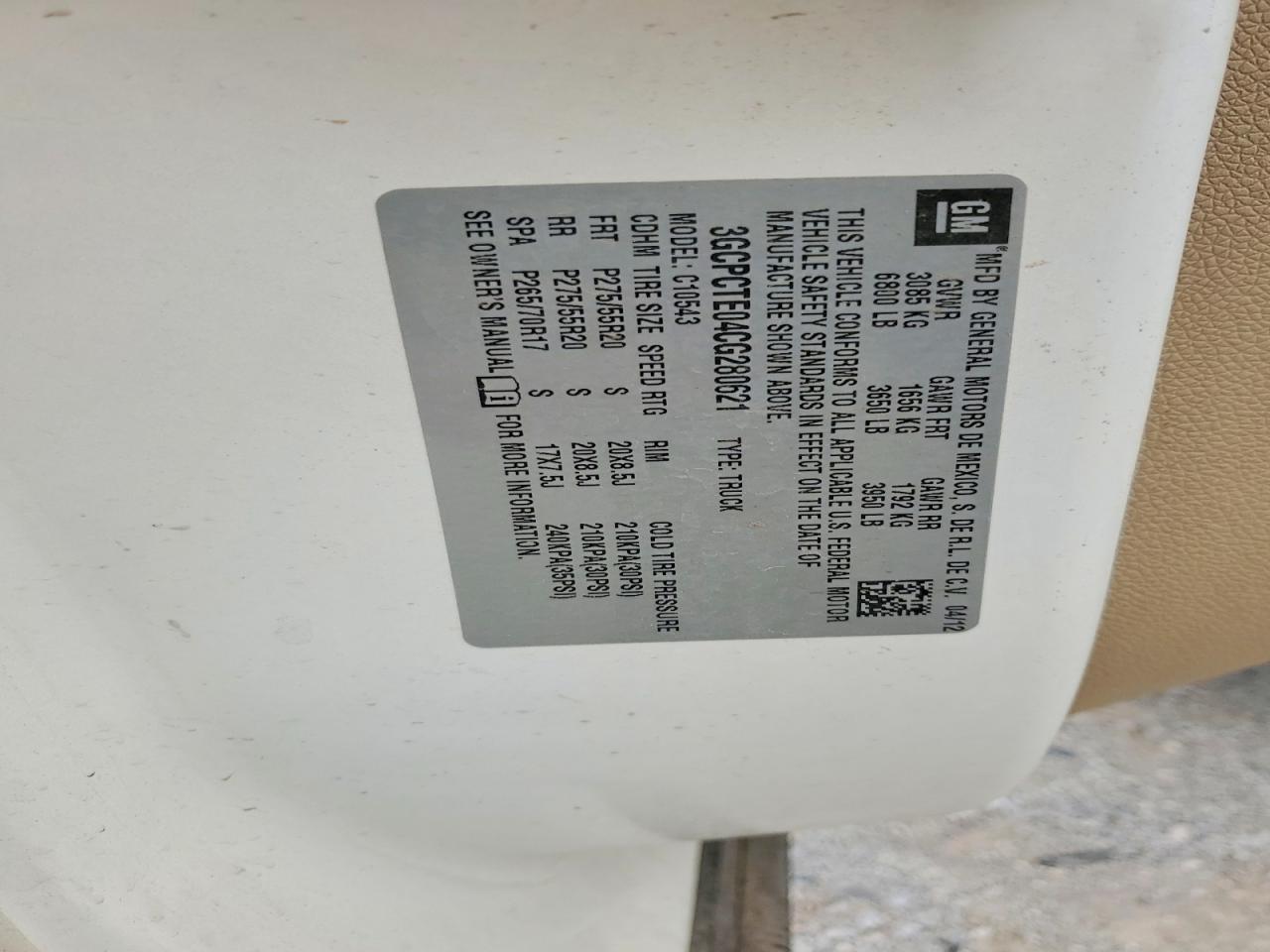 2012 Chevrolet Silverado C1500 LTZ