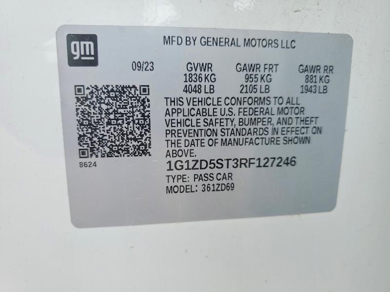 2024 Chevrolet Malibu lt