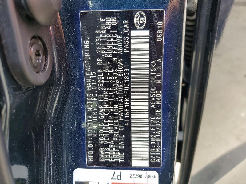 2015 Toyota Camry se