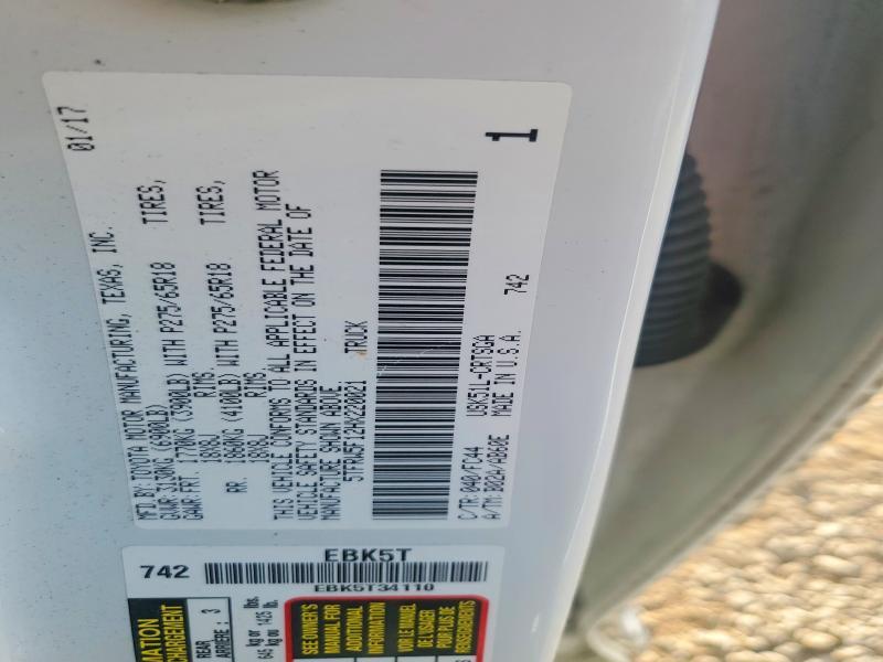 2017 Toyota Tundra SR5