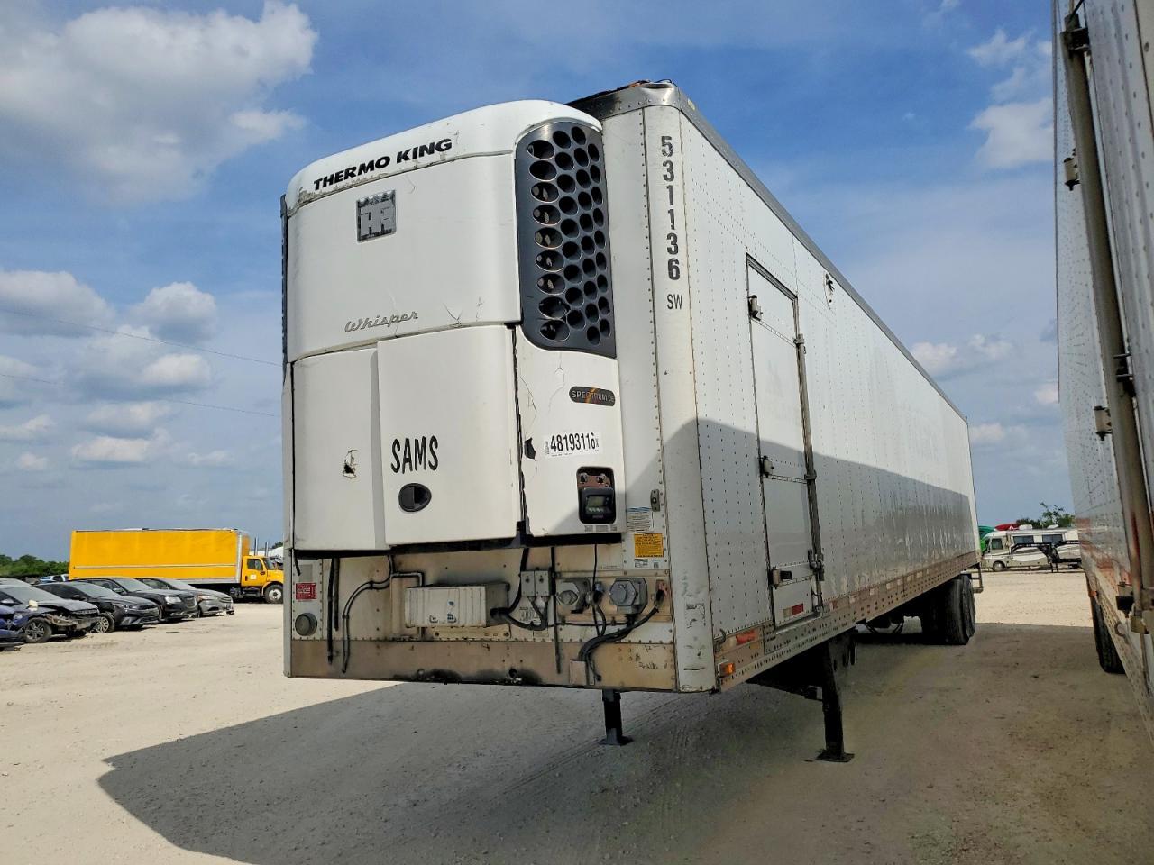 2016 Utility VS2RA Refrigerated Van Trailer