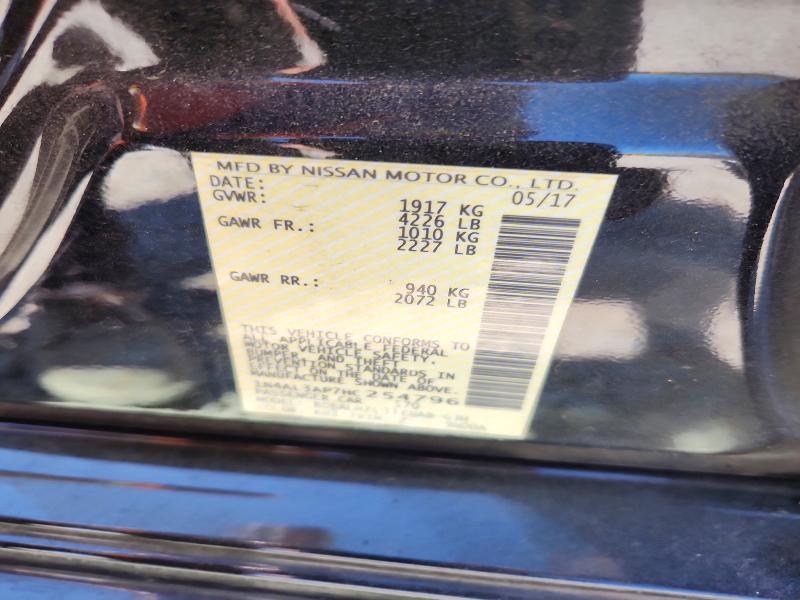 2017 Nissan Altima 2.5 sr