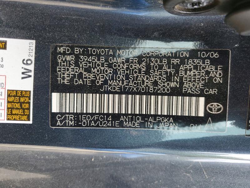 2007 Scion Tc Base
