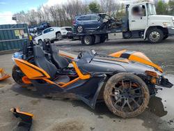 Salvage motorcycles for sale at Duryea, PA auction: 2019 Polaris Slingshot SLR