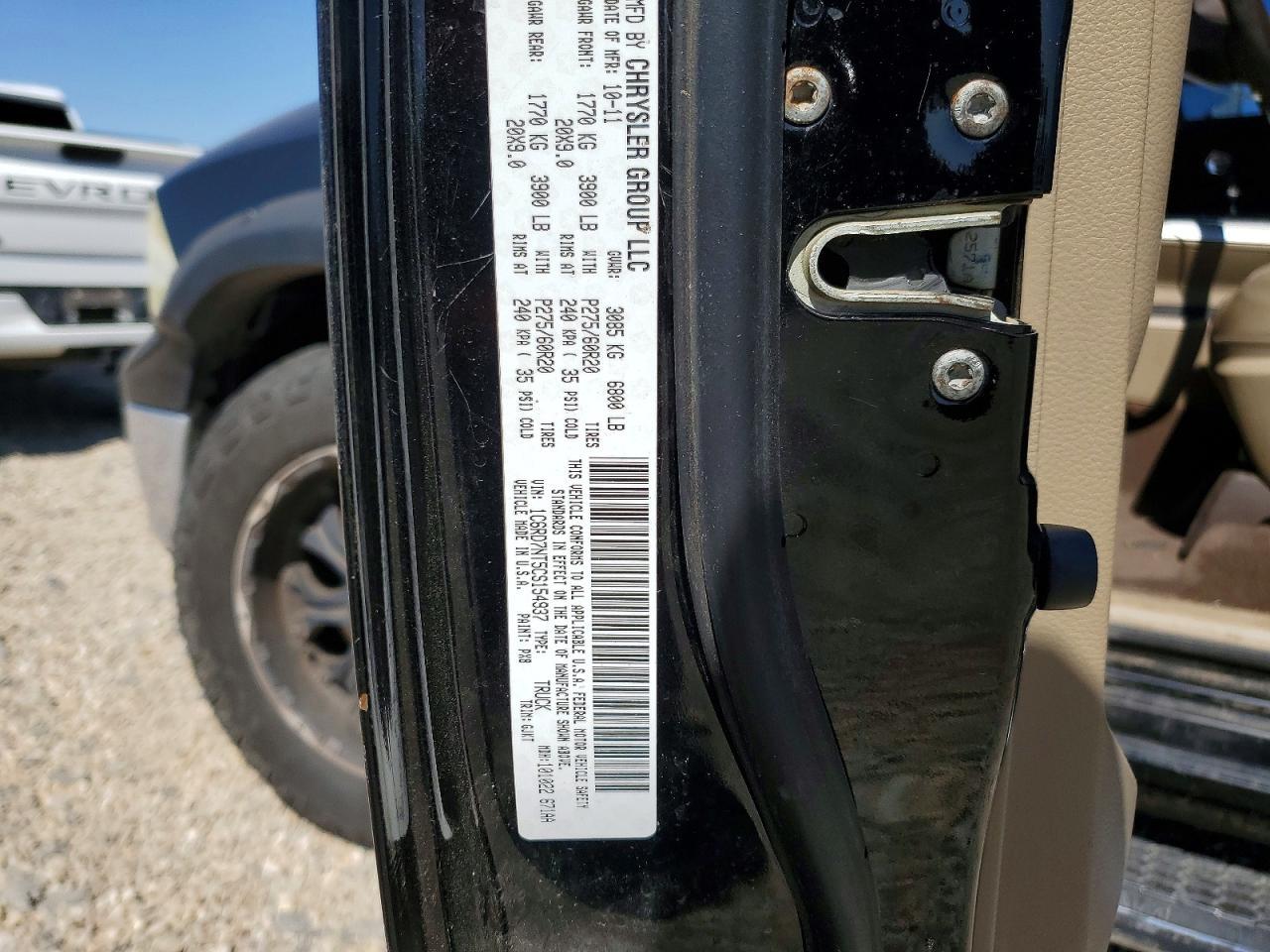 2012 Dodge RAM 1500 Laramie