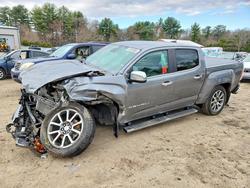 Salvage trucks for sale at Mendon, MA auction: 2021 GMC Canyon Denali