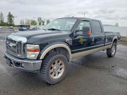 Salvage cars for sale from Copart Portland, OR: 2008 Ford F350 SRW Super Duty