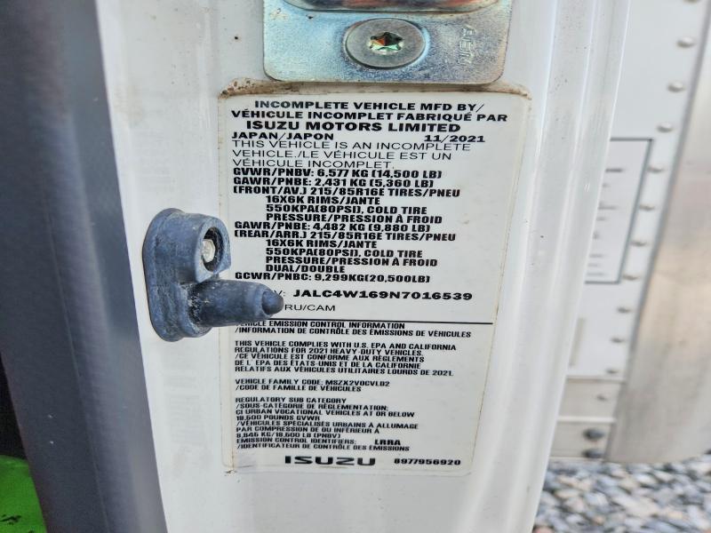 2022 Isuzu Npr hd box Truck