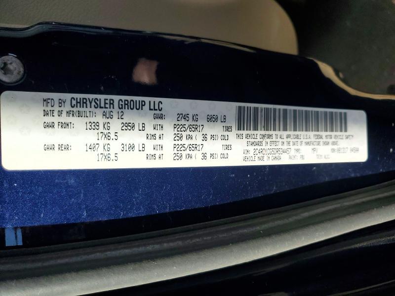 2013 Chrysler Town & Country Touring l