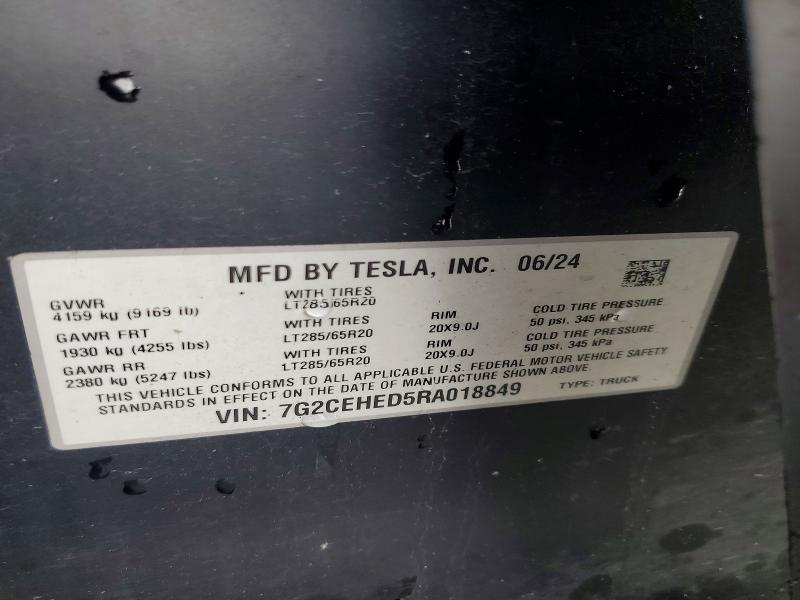 2024 Tesla Cybertruck