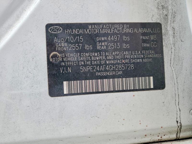 2016 Hyundai Sonata se