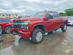 Salvage trucks for sale at Wilmer, TX auction: 2022 Chevrolet Silverado K2500 High Country
