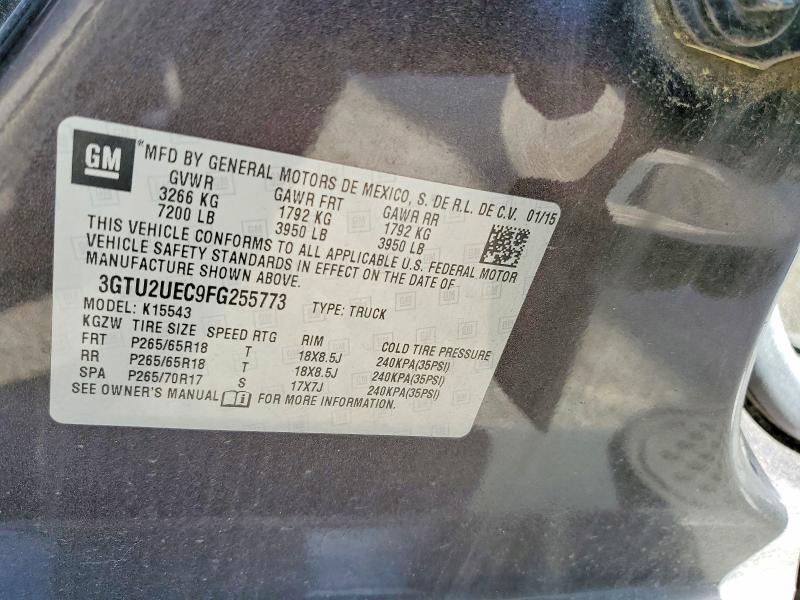 2015 GMC Sierra K1500 SLE