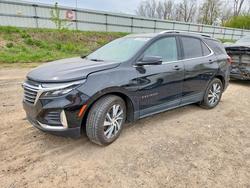 Salvage cars for sale from Copart Davison, MI: 2023 Chevrolet Equinox Premier