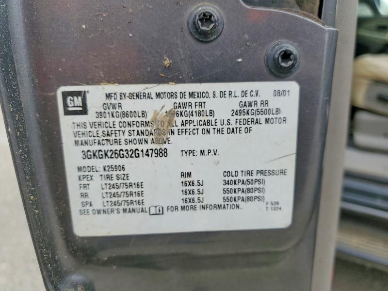 2002 GMC Yukon xl K2500