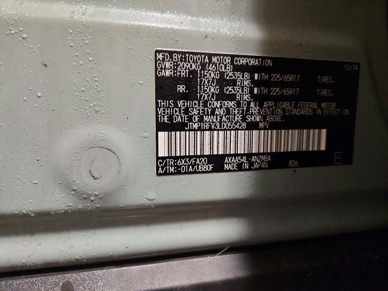 2020 Toyota Rav4 xle