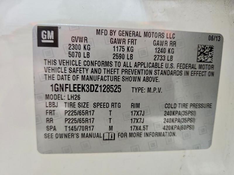 2013 Chevrolet Equinox lt