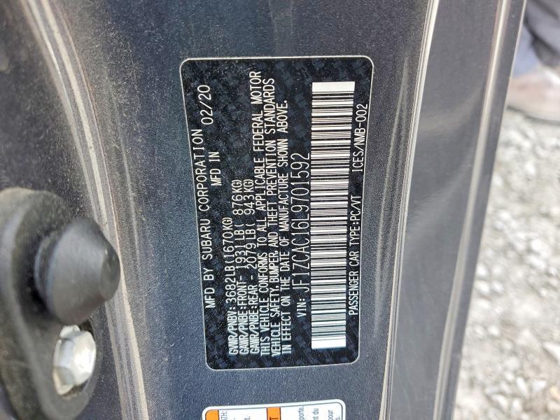 2020 Subaru Brz Limited