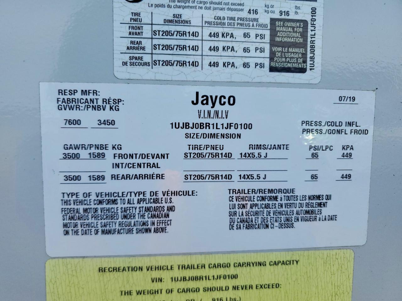 2020 Jayco JAY Feather Camper