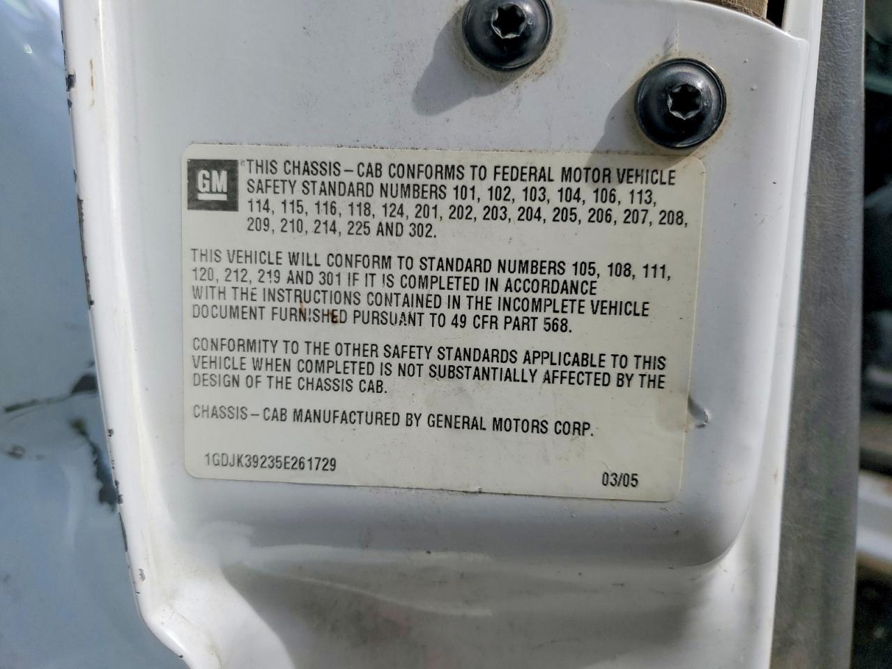 2005 GMC Sierra Flatbed Truck