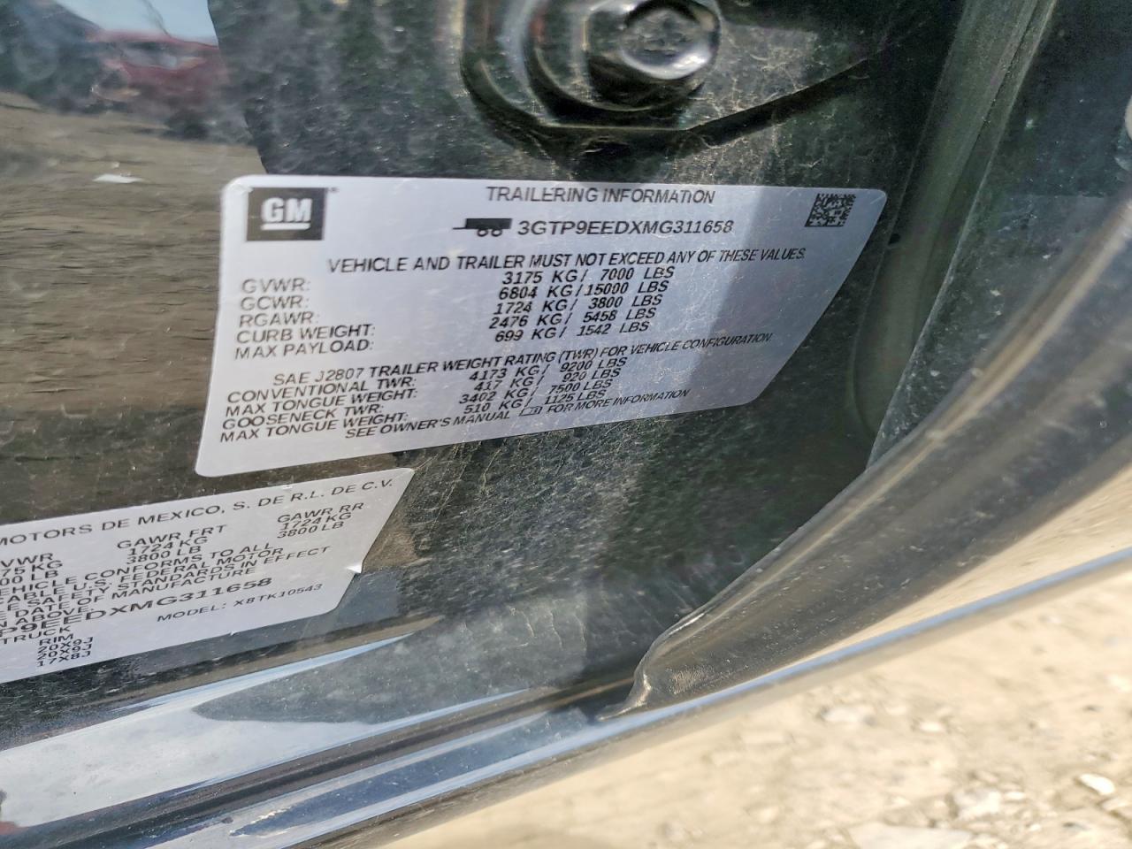 2021 GMC Sierra K1500 AT4