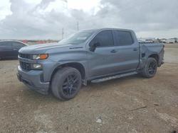 Salvage trucks for sale at Houston, TX auction: 2022 Chevrolet Silverado LTD C1500 Custom