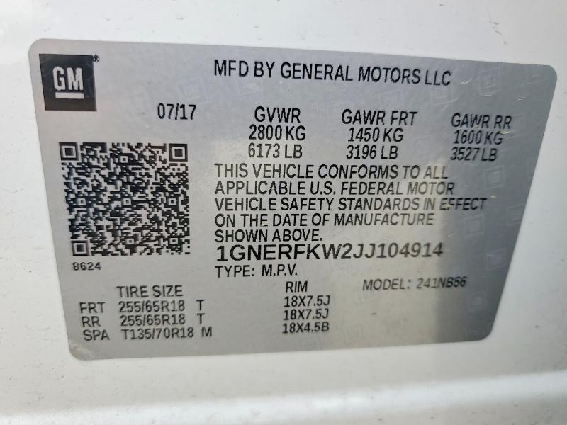 2018 Chevrolet Traverse ls