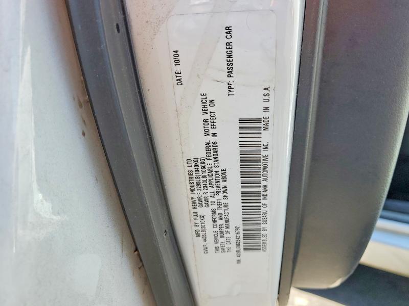 2005 Subaru Legacy gt