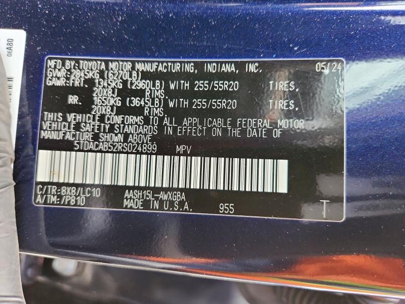 2024 Toyota Grand Highlander Hybrid Limited