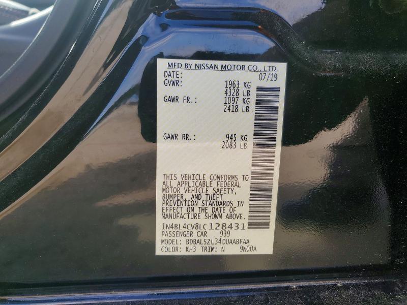 2020 Nissan Altima sr