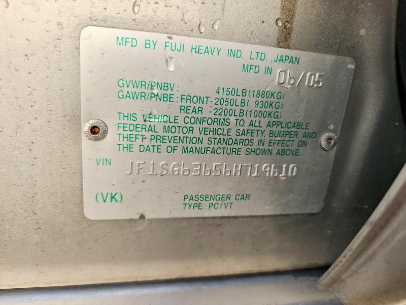2006 Subaru Forester 2.5x