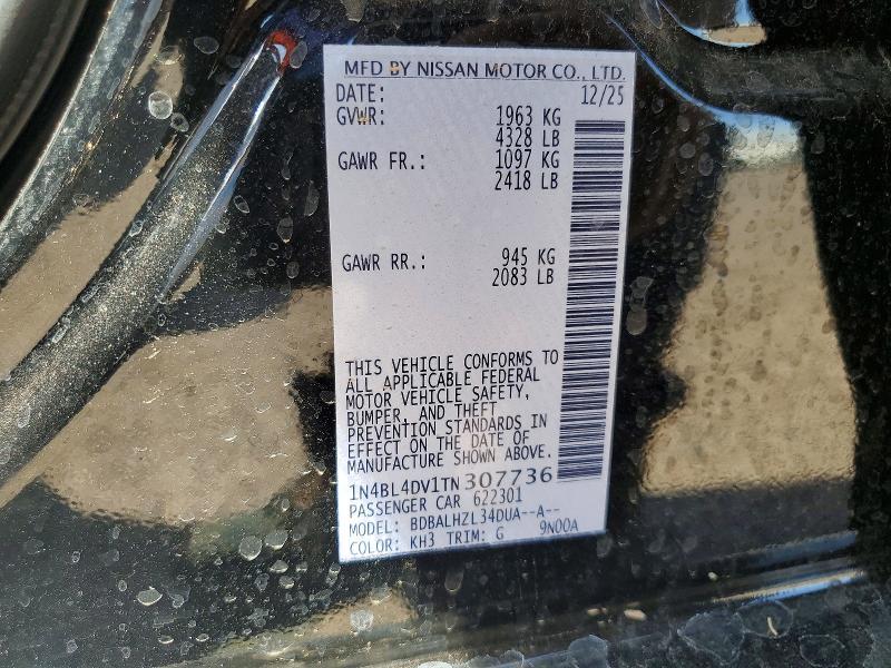 2026 Nissan Altima sv