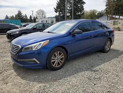 Salvage cars for sale from Copart Spanaway, WA: 2015 Hyundai Sonata se