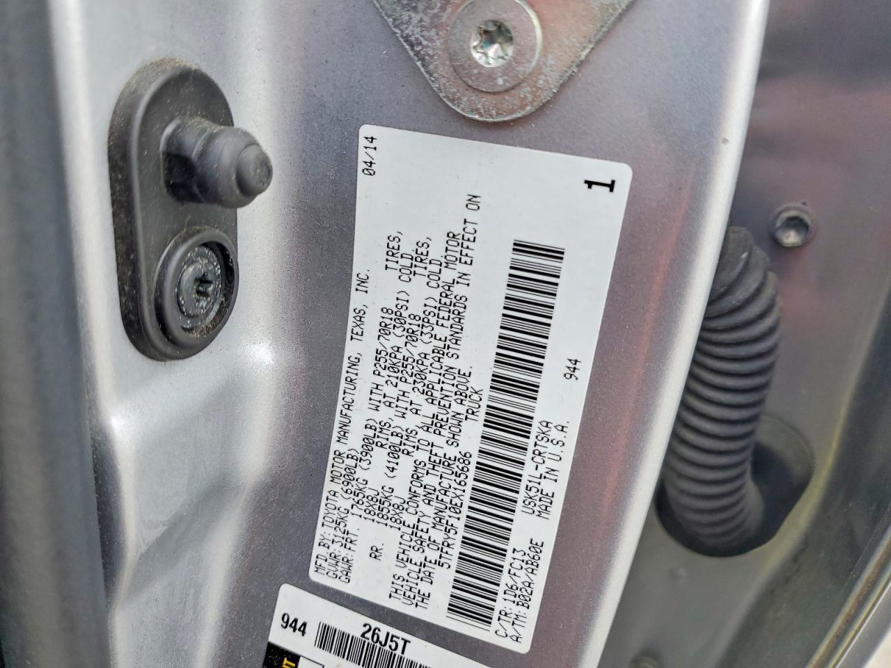 2014 Toyota Tundra SR5