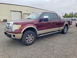 Salvage trucks for sale at Woodburn, OR auction: 2010 Ford F150 Supercrew