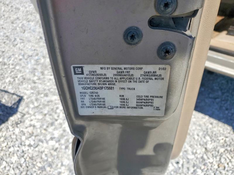 2003 Chevrolet Silverado C2500 Heavy Duty