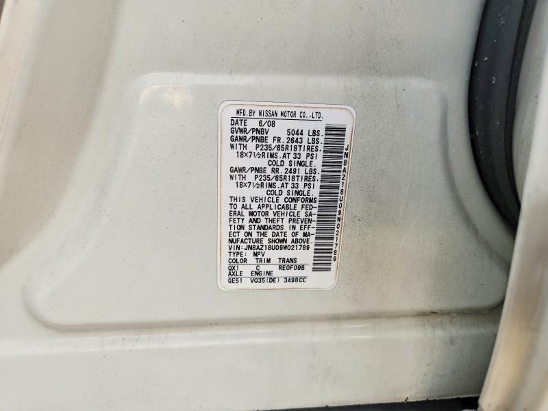 2009 Nissan Murano s