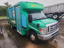 Ford Econoline salvage cars for sale: 2017 Ford E450 Shuttle Bus