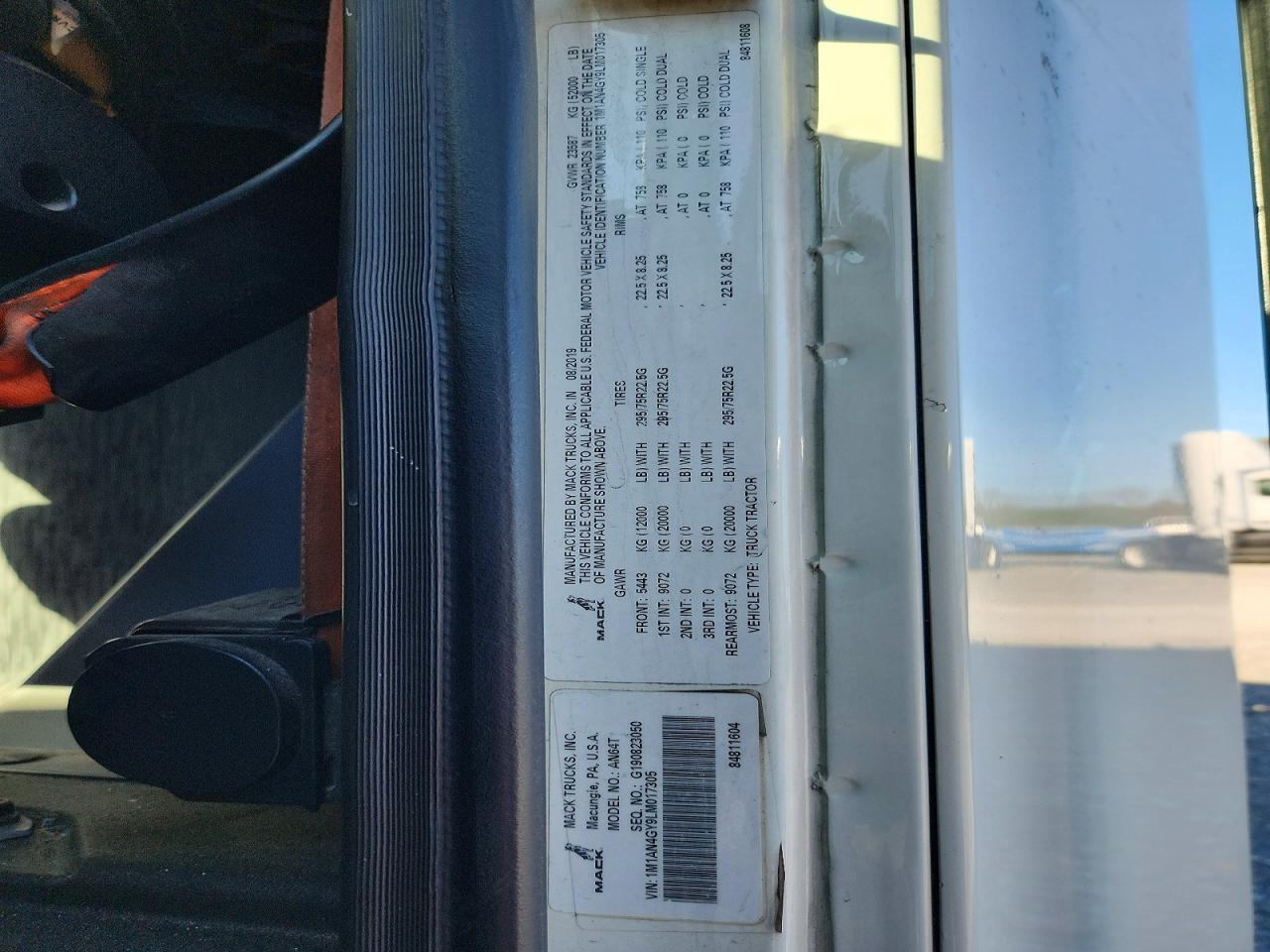 2020 Mack Anthem Semi Truck