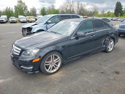 Mercedes-Benz salvage cars for sale: 2013 Mercedes-Benz C 250
