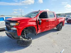 Salvage trucks for sale at Haslet, TX auction: 2020 Chevrolet Silverado K1500 Trail Boss Custom