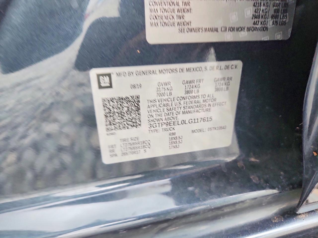 2020 GMC Sierra K1500 AT4