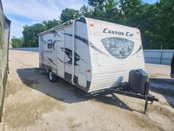 Salvage cars for sale from Copart Greenwell Springs, LA: 2014 Foresriver 2014 Forest River Canyon Cat Camper