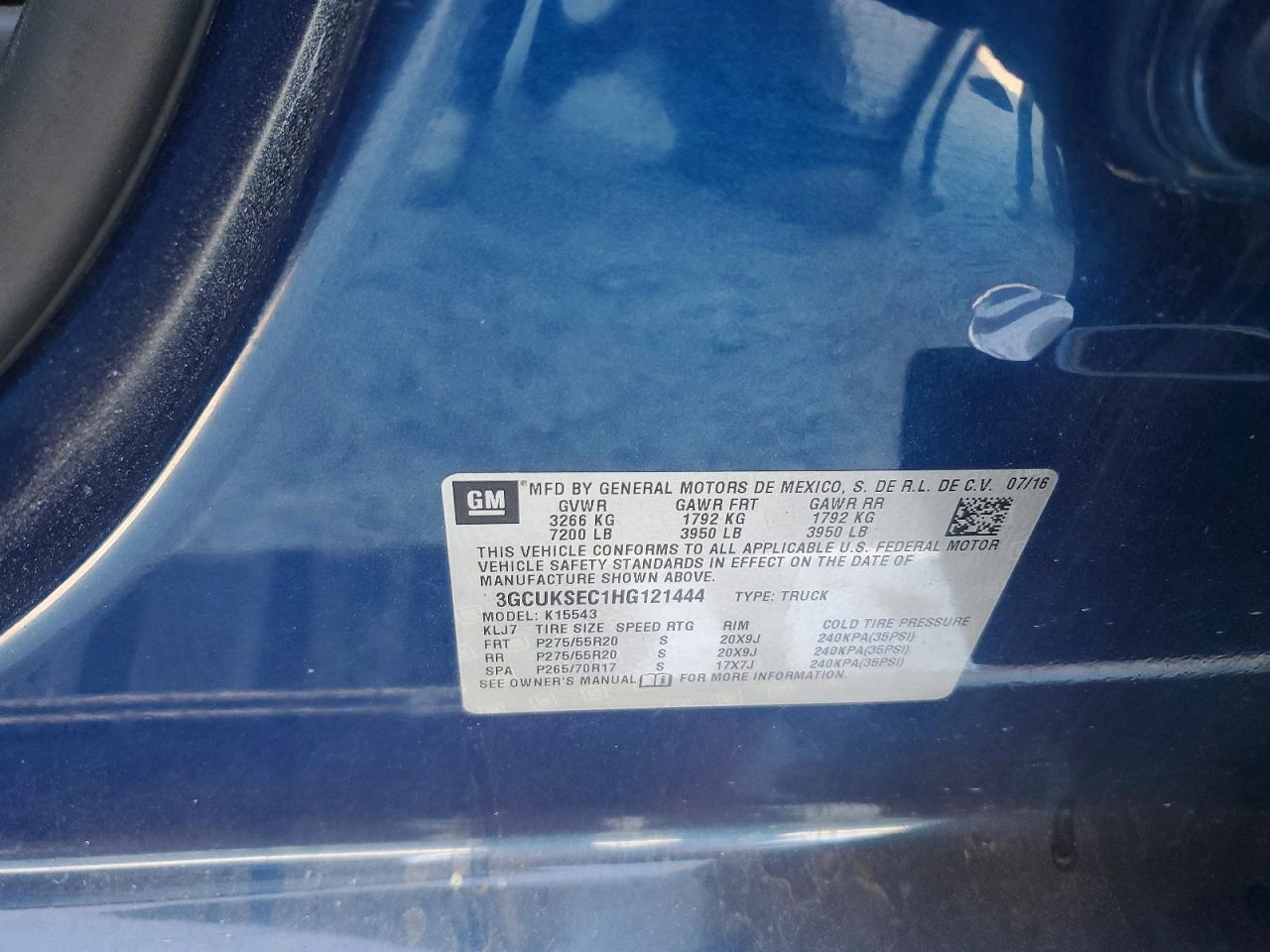 2017 Chevrolet Silverado K1500 LTZ