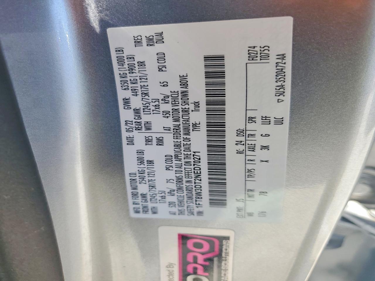 2022 Ford F350 Super Duty