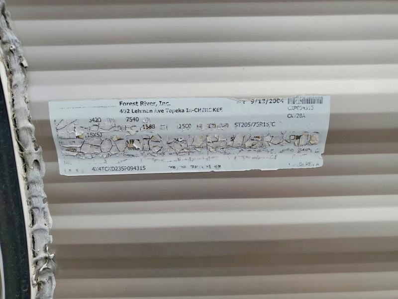 2005 Cherokee 2005 Forest River Cherokee Camper