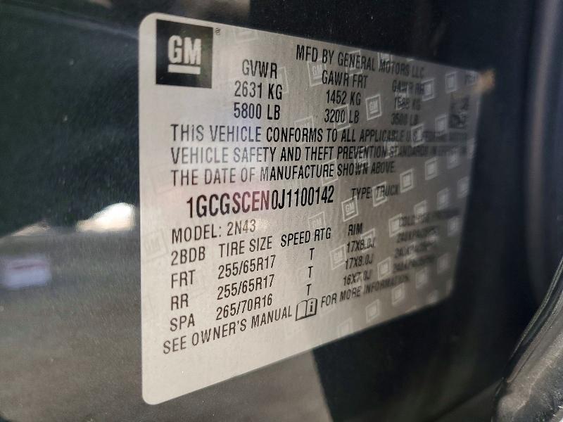 2018 Chevrolet Colorado LT