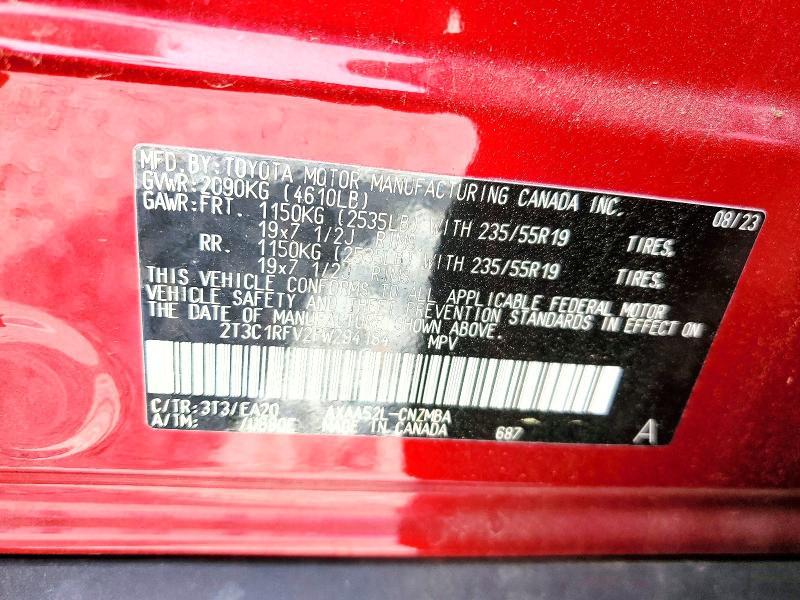 2023 Toyota Rav4 xle Premium